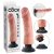 King Cock 9 tapadótalpas vibrátor (23 cm) - natúr