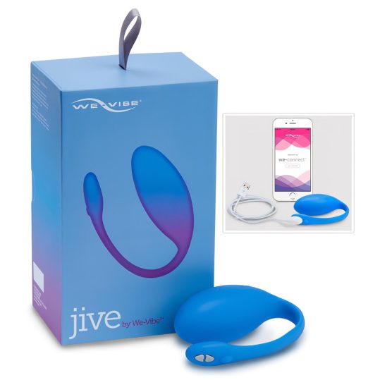 We-Vibe Jive - akkus, okos vibrotojás (kék)