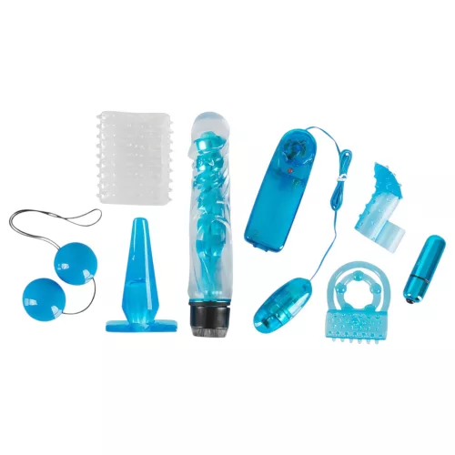/ You2Toys - Blue Appetizer - vibrátoros készlet (8 részes)