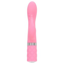 Pillow Talk Kinky - akkus, 2 motoros G-pont vibrátor (pink)