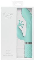   Pillow Talk Kinky - akkus, két morotos G-pont vibrátor (türkiz)