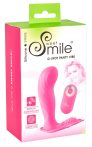  Smile G-Spot Panty - akkus, rádiós felcsatolható vibrátor (pink)