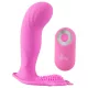 SMILE G-Spot Panty - akkus, rádiós felcsatolható vibrátor (pink)