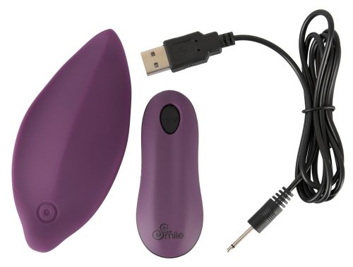 SMILE Panty - akkus csikló vibrátor (lila)
