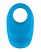 ROMP Juke - akkus, vízálló, vibrációs péniszgyűrű (kék)