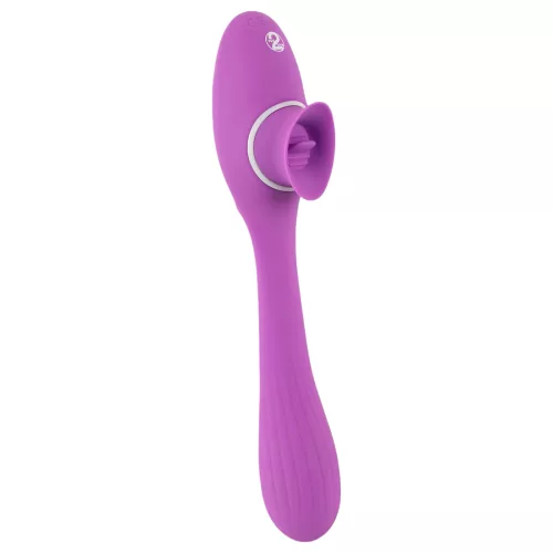 You2Toys 2 Function Vibe - akkus 2in1 vibrátor (lila)