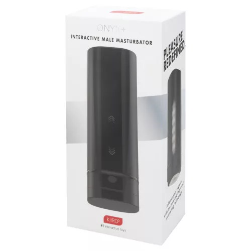 Kiiroo Onyx+ - interaktív maszturbátor (fekete)