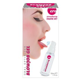 Blowjob Gel - orál síkosító gél - eper (50ml)