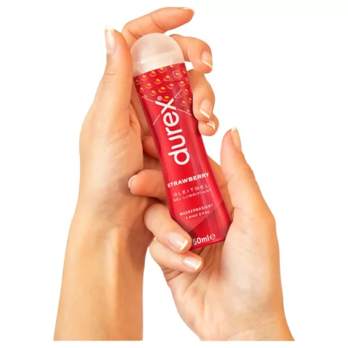 Durex Strawberry - epres síkosító (50 ml)