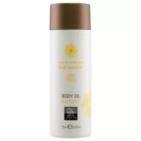   HOT - Shiatsu Luxury - ehető masszázsolaj - vanília (75 ml)