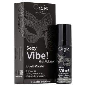   Orgie Sexy Vibe High Voltage - unisex folyékony vibrátor (15ml)