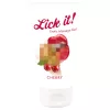 Lick it! - 2in1 ehető síkosító - cseresznye (50ml)