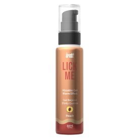   Intt Lick Me - melegítő hatású síkosító gél - barack (50ml)