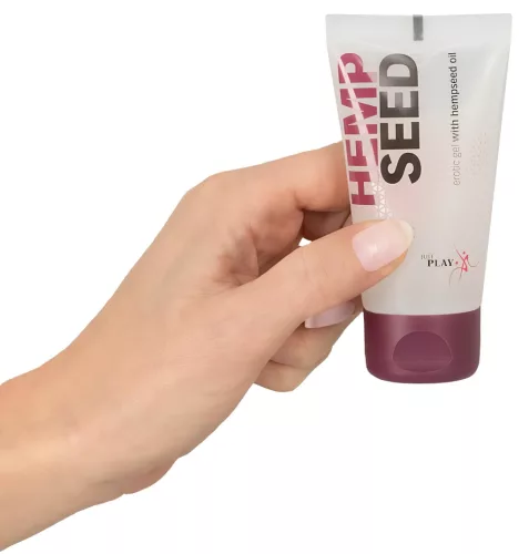 / Just Play vízbázisú síkosító kendermagolajjal (50ml)