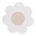 Cottelli Nipple Cover - virág mellbimbó tapasz - natúr (12db)