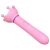 / Sunfo - 2in1 mellbimbó vibrátor (pink)