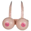 Boob Battle - felfújható felcsatolható cicicsata (testszínű)