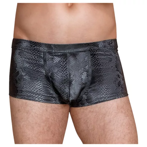 / NEK - kígyóbőr mintás boxer (fekete)