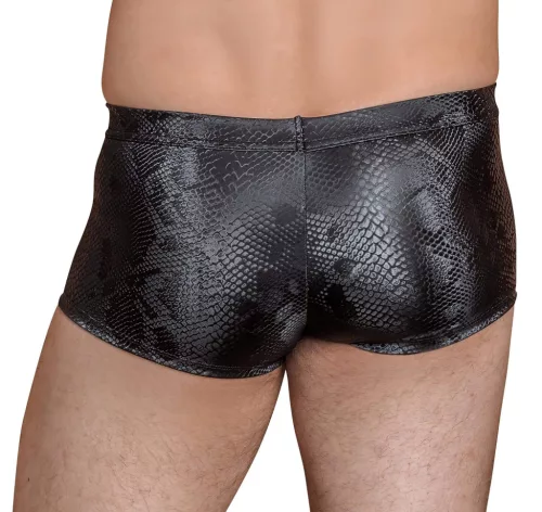 / NEK - kígyóbőr mintás boxer (fekete)