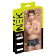 / NEK - kígyóbőr mintás boxer (fekete)