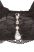 Abierta Fina - csillogó csipke varázs - melltartó szett (fekete)