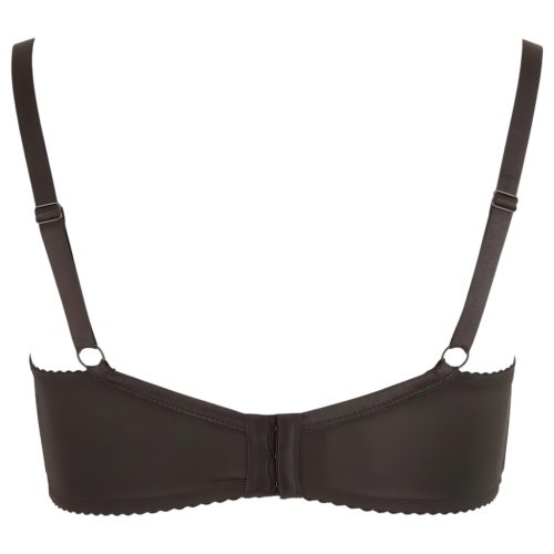 Cottelli Plus Size - merevített mellemelő (fekete)