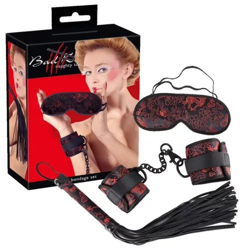 / Bad Kitty - ázsia szett (vörös-fekete)