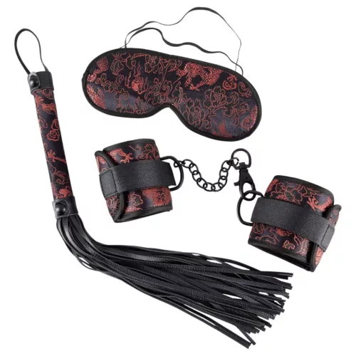 / Bad Kitty - ázsia szett (vörös-fekete)