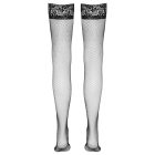 Cottelli - necc combfix széles csipkés (fekete)