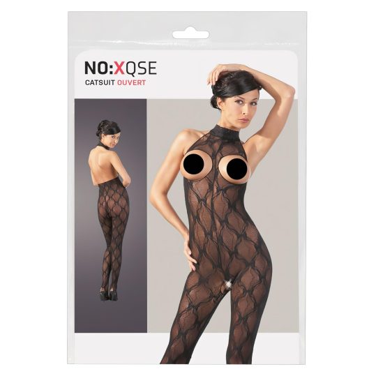 NO:XQSE - Mellben nyitott csipkeoverall (S-L)