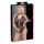 Cottelli Curves Plus Size - átlátszó mintás body (fekete)