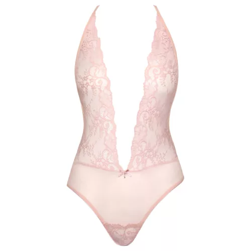 Kissable - csipke body (pink)