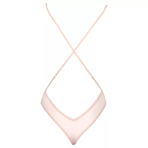 Kissable - csipke body (pink)