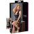 Cottelli Plus Size - fényes ruha csipkével (fekete)