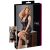 Cottelli Plus Size - fényes ruha csipkével (fekete)