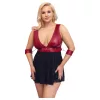 / Cottelli Bondage Plus Size - babydoll (piros)