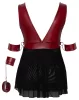 / Cottelli Bondage Plus Size - babydoll (piros)