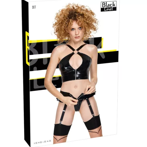 Black Level - keresztpántos szett (fekete)