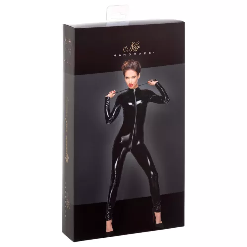 Noir - cipzáras, hosszúujjú overál (fekete)