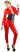 LATEX - hosszúujjú női overall (piros)