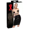 / LATEX - latex midiszoknya (fekete)