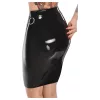 / LATEX - latex midiszoknya (fekete)