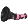 Bad Horse - szilikon ló pénisz dildó - 18cm (fekete-pink)