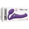 Strap-on-me M - felcsatolható vibrátor pánt nélkül (lila)