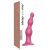 Strap-on-me Beads L - gyöngyös, talpas dildó (pink)