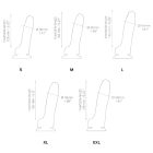 Strap-on-me S - kétrétegű, tapadókorongos dildó (natúr)