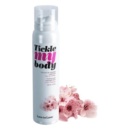 Tickle my body - masszázs hab - cseresznyevirág (150ml)