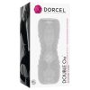Dorcel Double Oo - férfi maszturbátor (átlátszó)