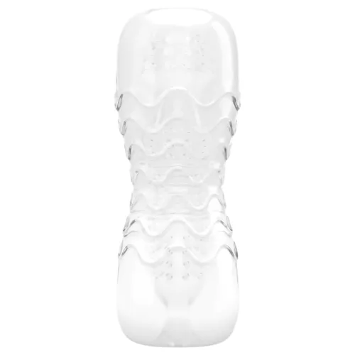 Dorcel Double Oo - férfi maszturbátor (átlátszó)