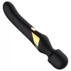 Dorcel Dual Orgasms Gold - 2in1 masszírozó vibrátor (fekete)